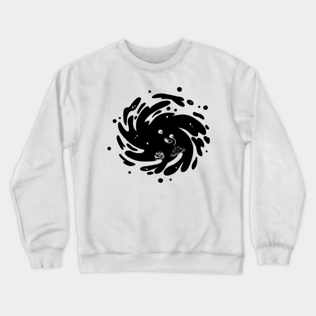 Nom Nom Nhole Crewneck Sweatshirt by Licunatt